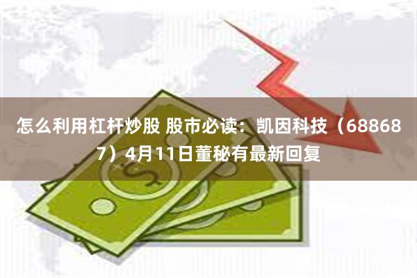 怎么利用杠杆炒股 股市必读：凯因科技（688687）4月11日董秘有最新回复