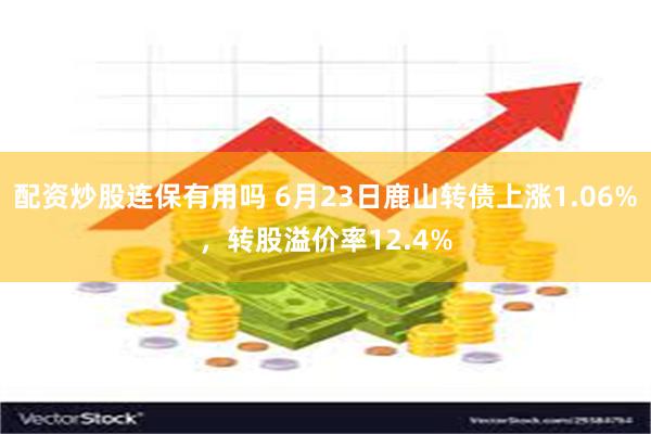 配资炒股连保有用吗 6月23日鹿山转债上涨1.06%，转股溢价率12.4%