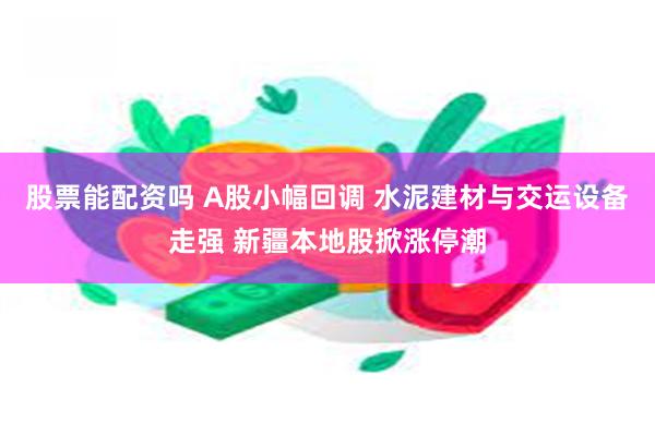 股票能配资吗 A股小幅回调 水泥建材与交运设备走强 新疆本地股掀涨停潮